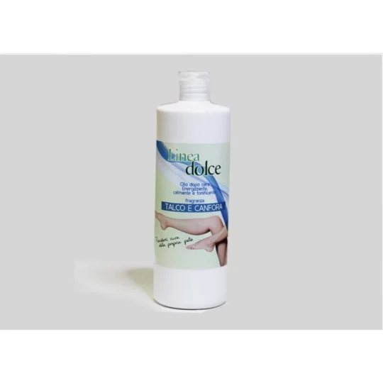 Olio dopocera Talco e Canfora