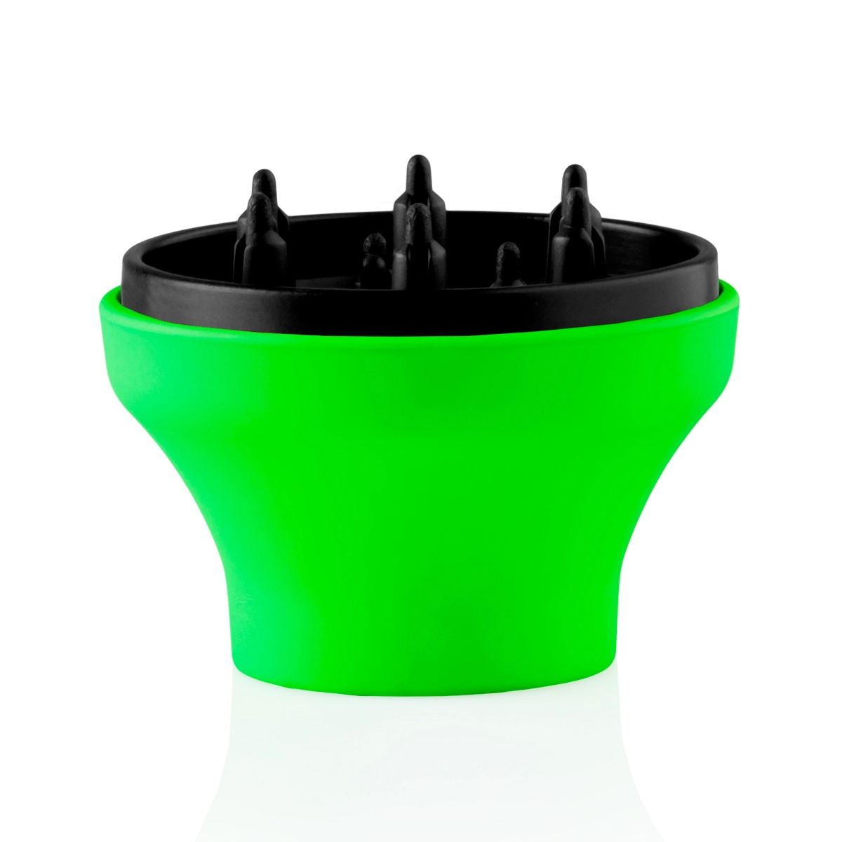 Mini asciugacapelli da viaggio green apple con diffusore e beccuccio B352V